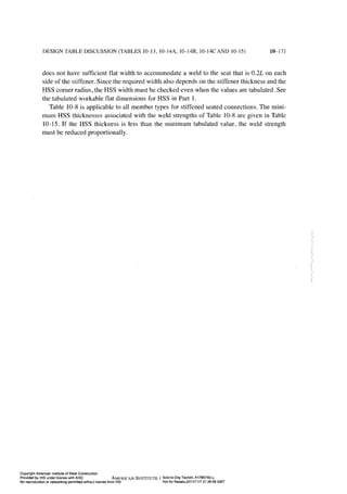 Aisc steel construction manual 14th