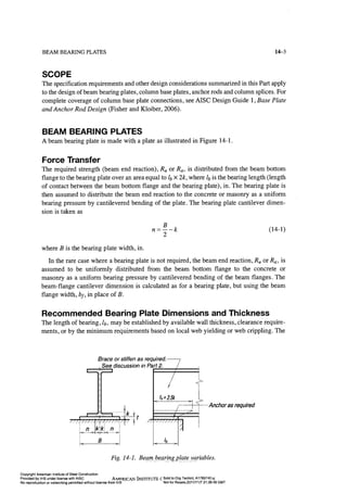 Aisc steel construction manual 14th