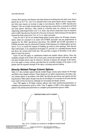 Aisc steel construction manual 14th