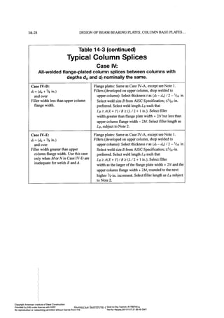 Aisc steel construction manual 14th