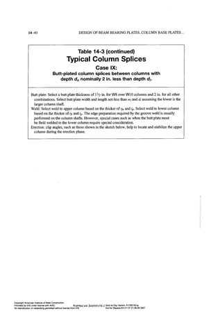 Aisc steel construction manual 14th