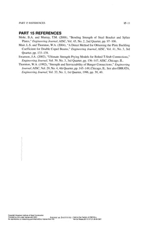 Aisc steel construction manual 14th