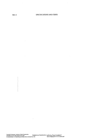 Aisc steel construction manual 14th