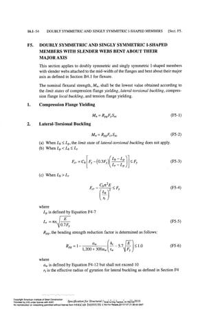 Aisc steel construction manual 14th