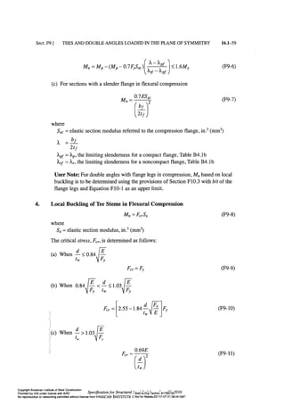 Aisc steel construction manual 14th