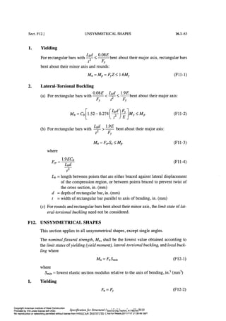 Aisc steel construction manual 14th