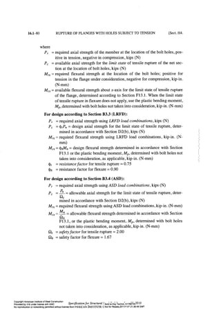 Aisc steel construction manual 14th