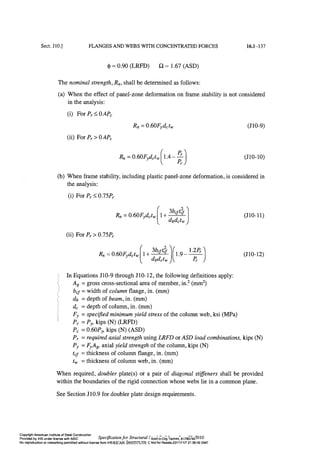 Aisc steel construction manual 14th