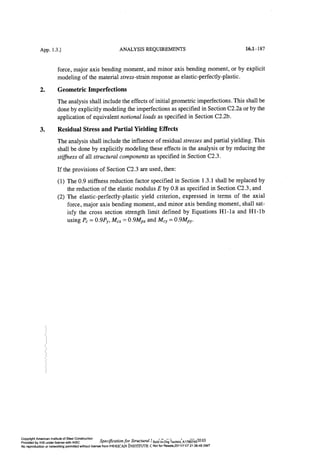 Aisc steel construction manual 14th