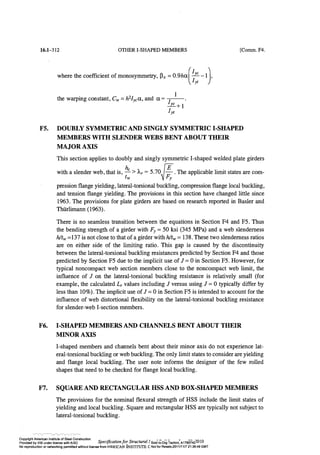 Aisc steel construction manual 14th