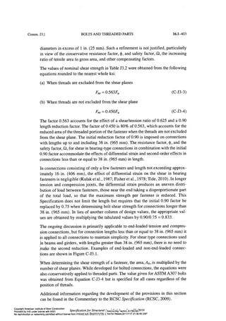 Aisc steel construction manual 14th