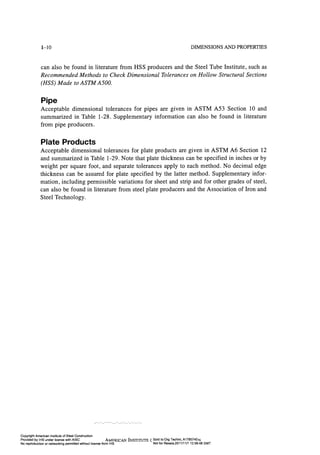 Aisc steel construction manual 14th