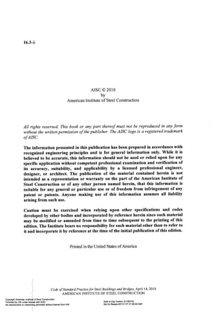 Aisc steel construction manual 14th