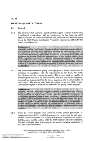 Aisc steel construction manual 14th