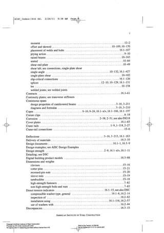 Aisc steel construction manual 14th