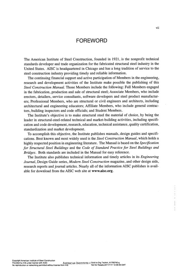 AISC STEEL CONSTRUCTION MANUAL 16TH EDITION PDF FREE DOWNLOAD 2022 visual data 5