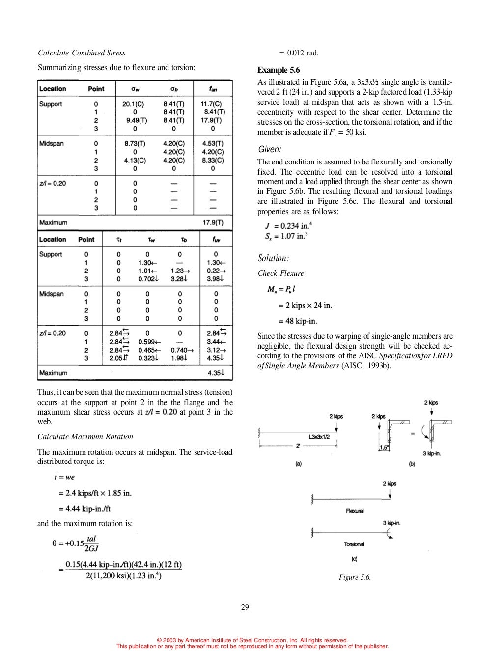 Aisc Torsion Design Guide - Design Talk
