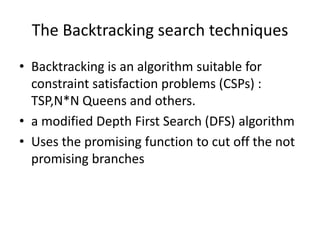 AI search techniques | PPTX