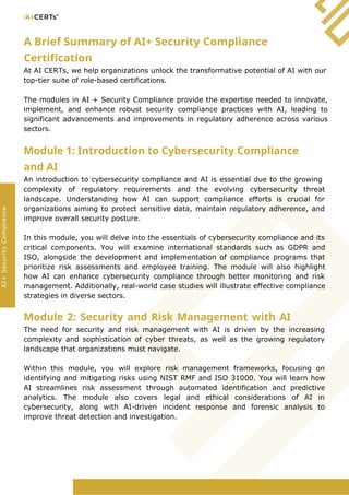 AI Security Compliance Designed for Modern Data Protection | DOCX