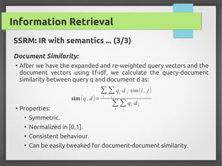 Information Retrieval using Semantic Similarity | PDF