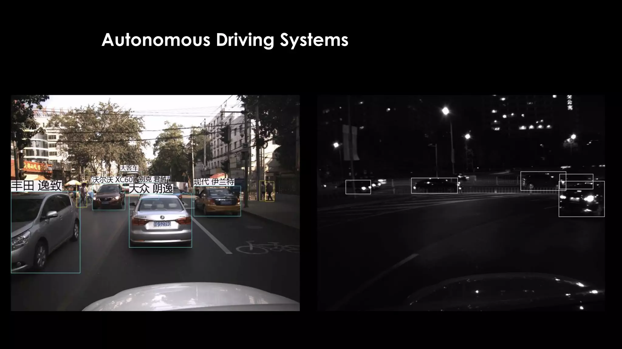 Autonomous Driving Systems
 