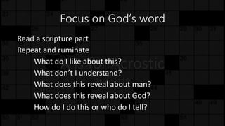 A is for acrostic Psalm 119 | PPTX
