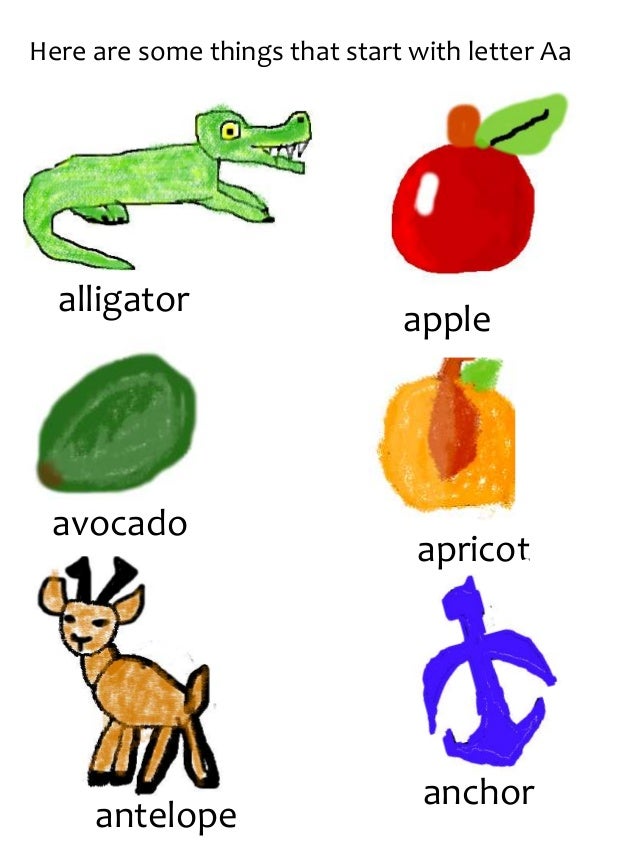 A is for alligator book