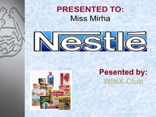 Pesented by:
WINX Club
 