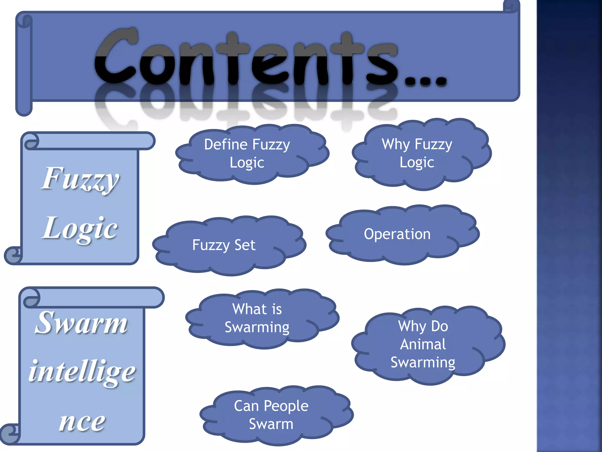 FUZZY LOGIC AND SWARM INTELLIGENCE IN AI | PPT