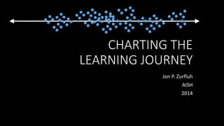 CHARTING THE
LEARNING JOURNEY
Jon P. Zurfluh
AISH
2014
 