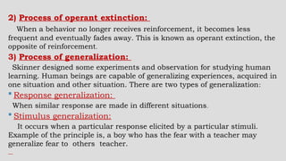 Operant Extinction Example Aishwarya Seminar on Educational psychology | PPTX