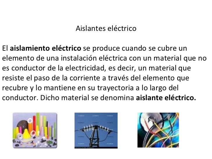 Aislantes eléctricos