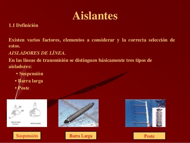 Aislantes ucacue