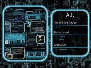 TRN2Animation Present][4.0A.I.: Boon or Bane?A.I. IS CREATED WITH A PURPOSESelfish reasonsPublic’s interest