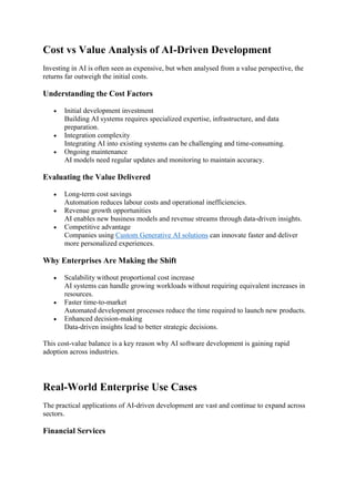AI Software Development in 2026: Building Self-Optimizing Digital ...