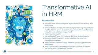 Artificial Intelligence in Human Resource Management: Global Research ...