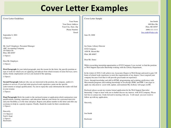 cover letter template reed