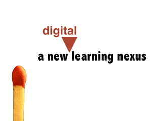 a new learning nexus
digital
 