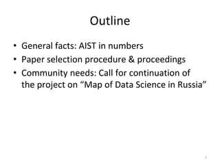 AIST2019 – opening slides | PPT