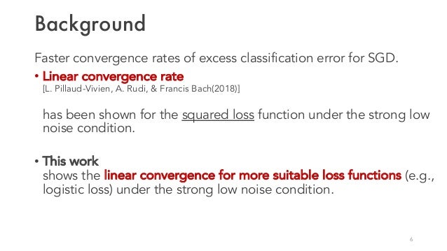 Stochastic Gradient Descent With Exponential Convergence Rates Of Exp