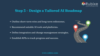 AI Strategy Consulting Process That Delivers Results | Rubixe | PDF