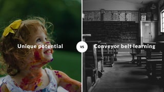 Unique potential Conveyor belt learning
VS
 