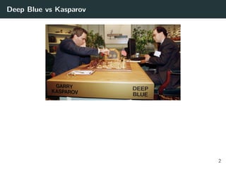 Deep Blue vs Kasparov
2
 