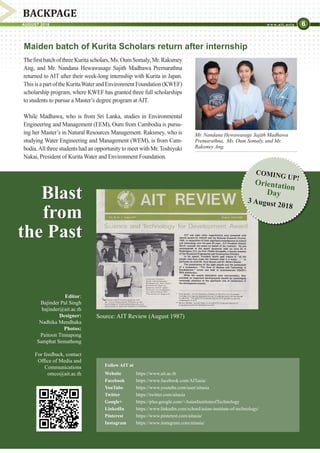 AIT Newsletter August 2018 | PDF