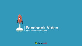 Facebook VideoSight, sound and mobile
Facebook Preferred Reseller in Russia
and participant of Facebook PMD
accelerator program
 