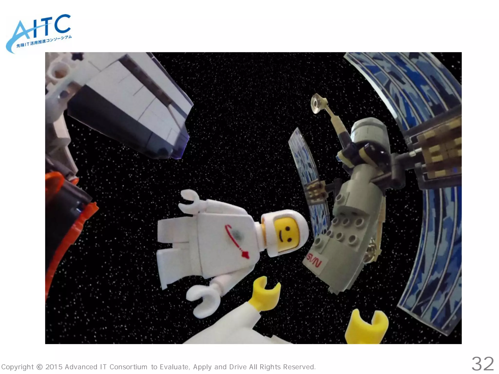 Copyright © 2015 Advanced IT Consortium to Evaluate, Apply and Drive All Rights Reserved. 32
 