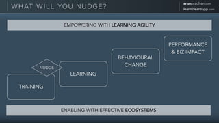 Beyond Training - The Art of Nudging