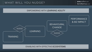 Beyond Training - The Art of Nudging