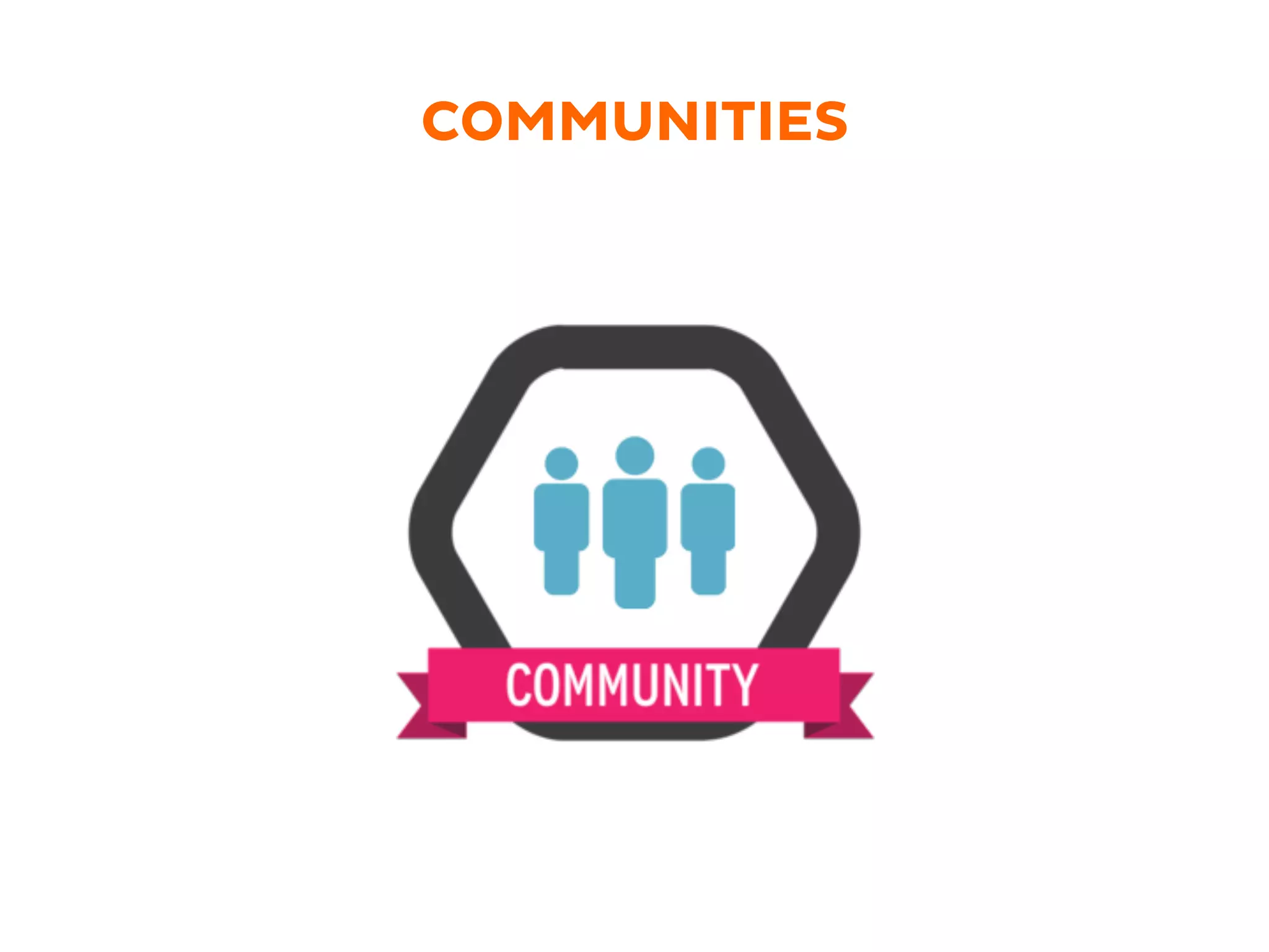 COMMUNITIES
 