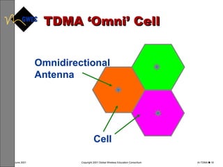 TDMA ‘Omni’ Cell Cell Omnidirectional Antenna 